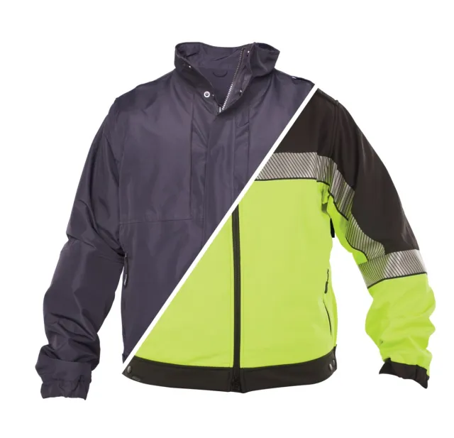Elbeco Shield Color Block Soft Shell Jacket SH3724RV-M-R