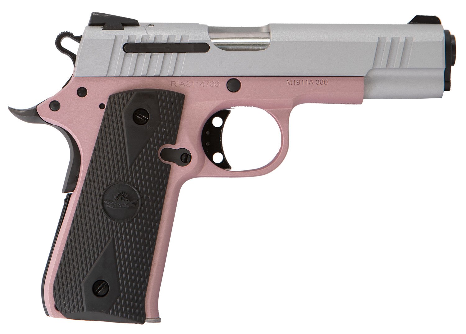 Citadel CIT380ROSE M1911 Baby 380 ACP 3.75" Rose Cerakote Pistol 7+1