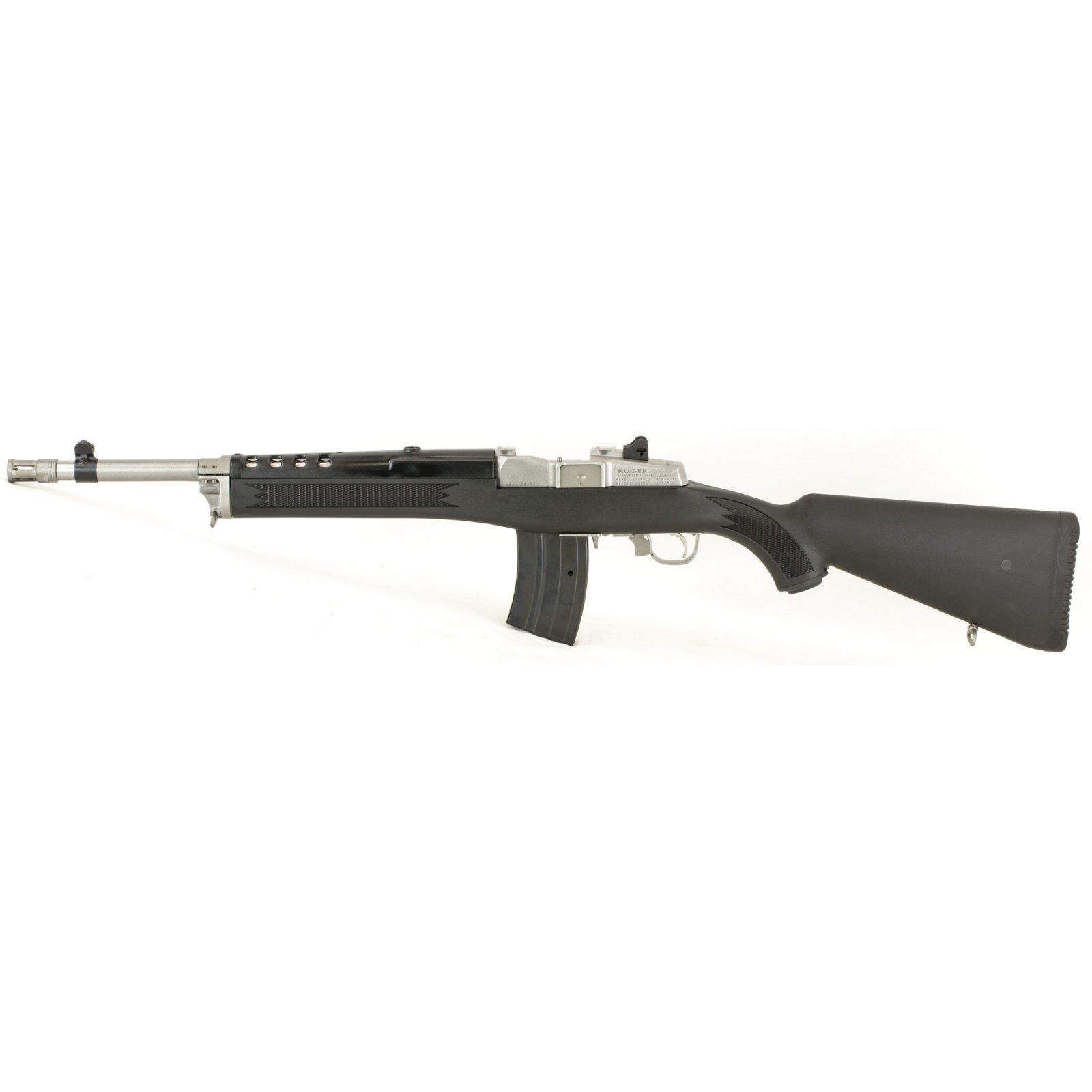 Ruger Mini Thirty 7.62x39 16.12 in Stainless Steel Black Synthetic - Ruger - 7.62 x 39mm