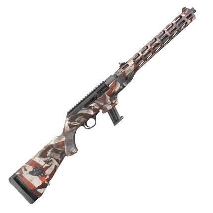 Ruger PC Carbine 9mm Rifle American Flag Cerakote - Ruger - 9mm