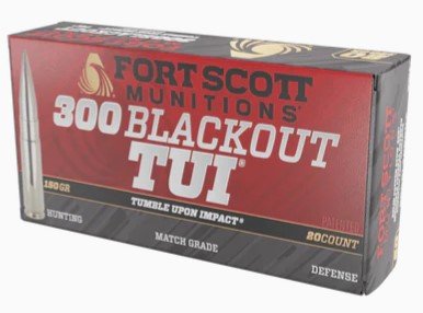 Buy Fort Scott 300-150-SCV2 300 AAC 150GR TUI Solid Copper Ammo 20RD online