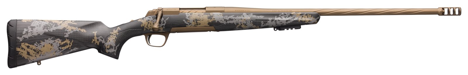 Browning X-Bolt Mountain Pro 6.5 Creedmoor 26 in Burnt Bronze Bolt Action - Browning - 6.5 Creedmoor