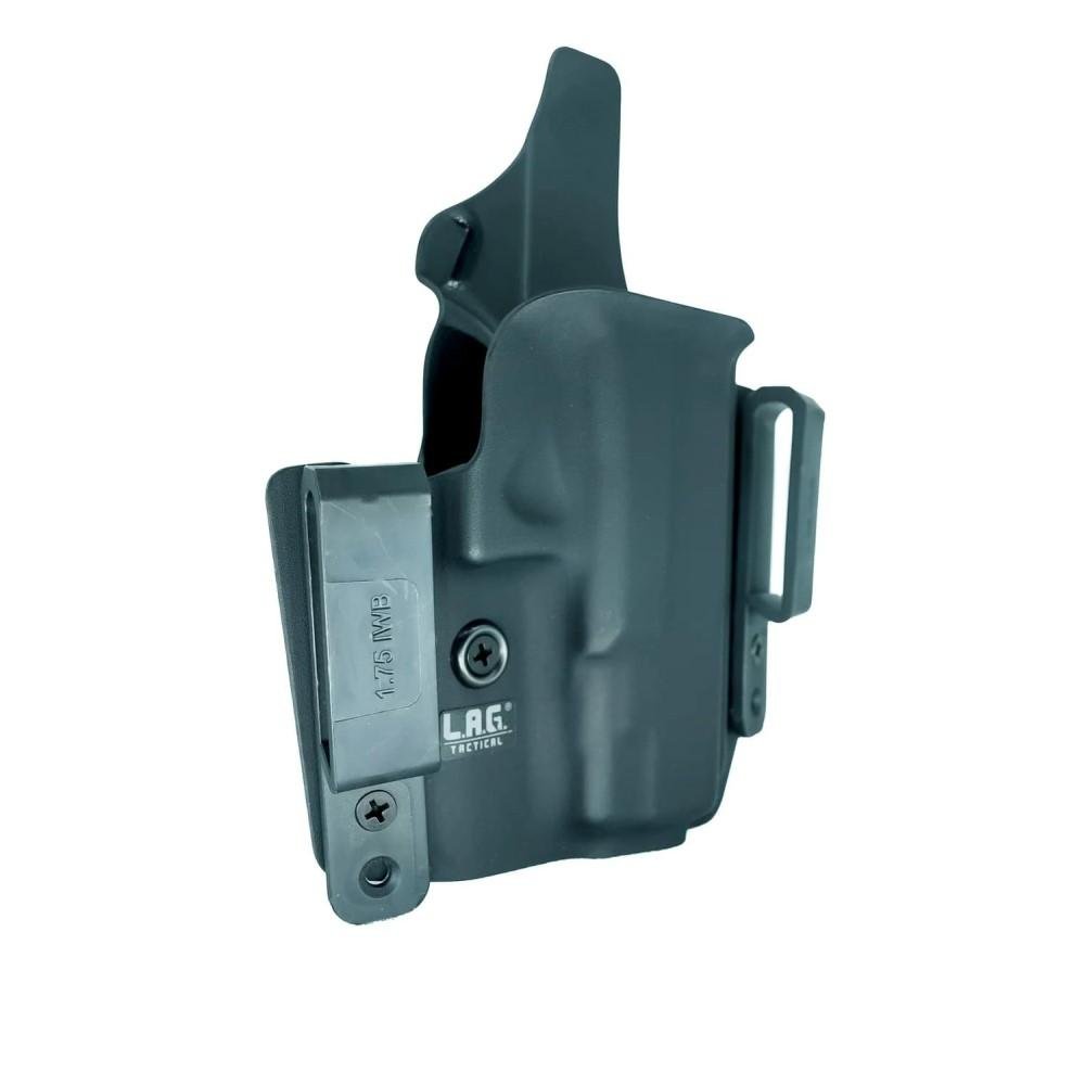 L.A.G. Tactical 2094 Defender Holster Sig P365 XMacro Kydex Black RH - L.A.G. Tactical, Inc.