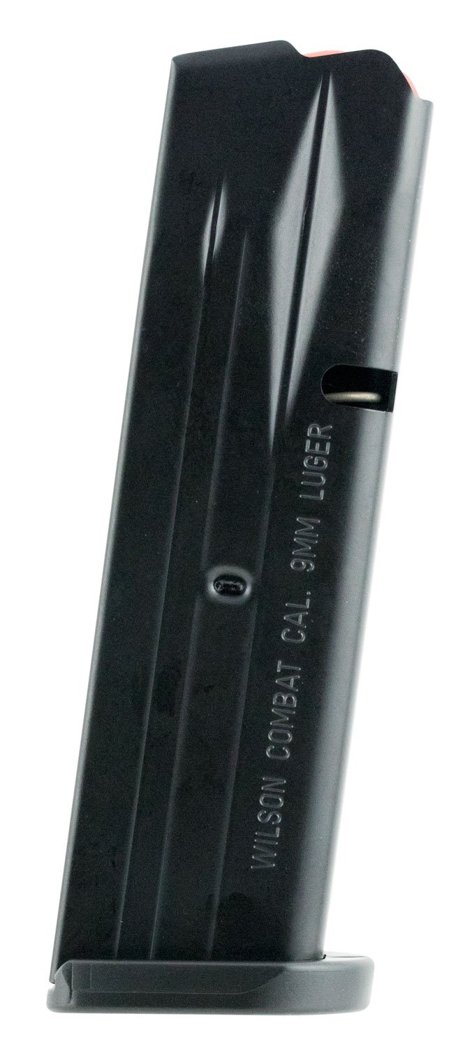 Wilson Combat EDC X9 10-Round 9mm Detachable Magazine, Black Steel, Anti-Friction Coating, Made in Italy - Wilson Combat - 9MM