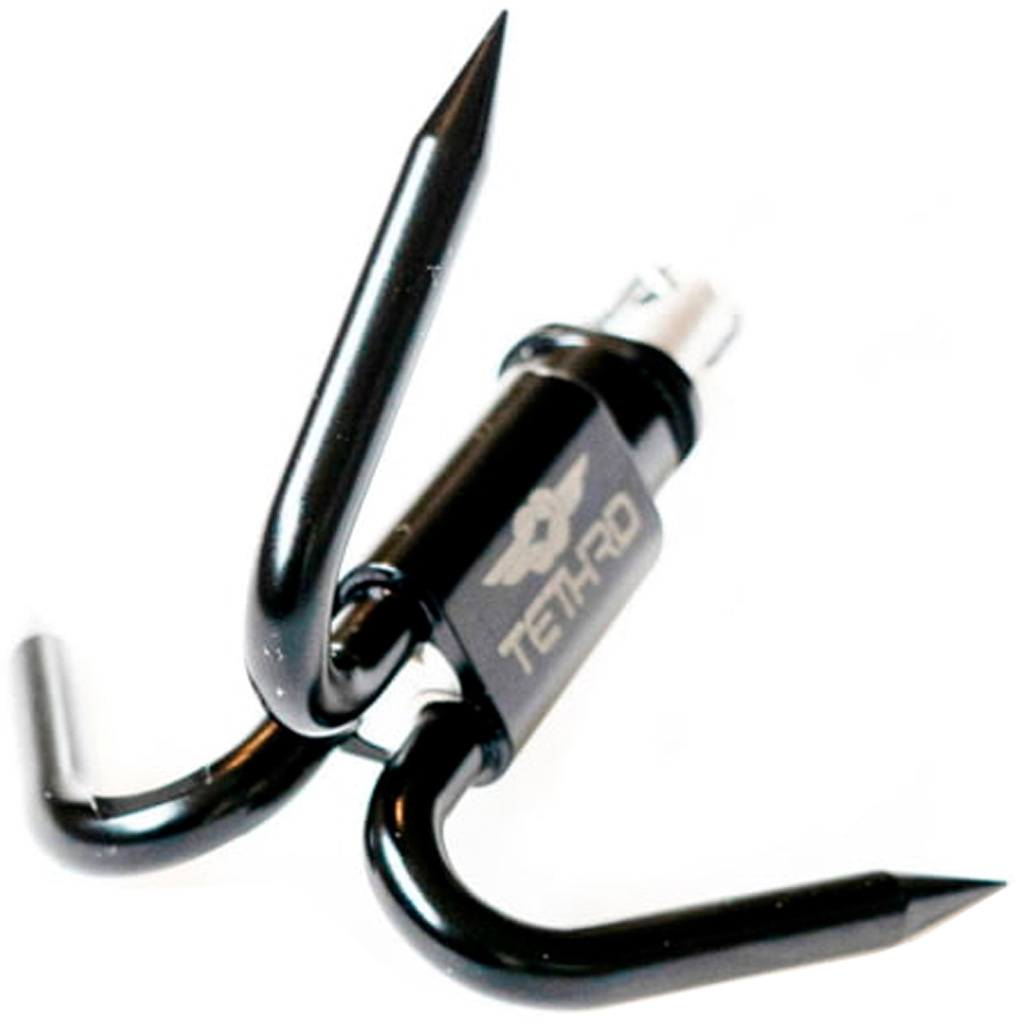 Tethrd Scorpion SCORP-HOOK Gear Hook, Lightweight 1.75oz, Foldable Design - Tethrd