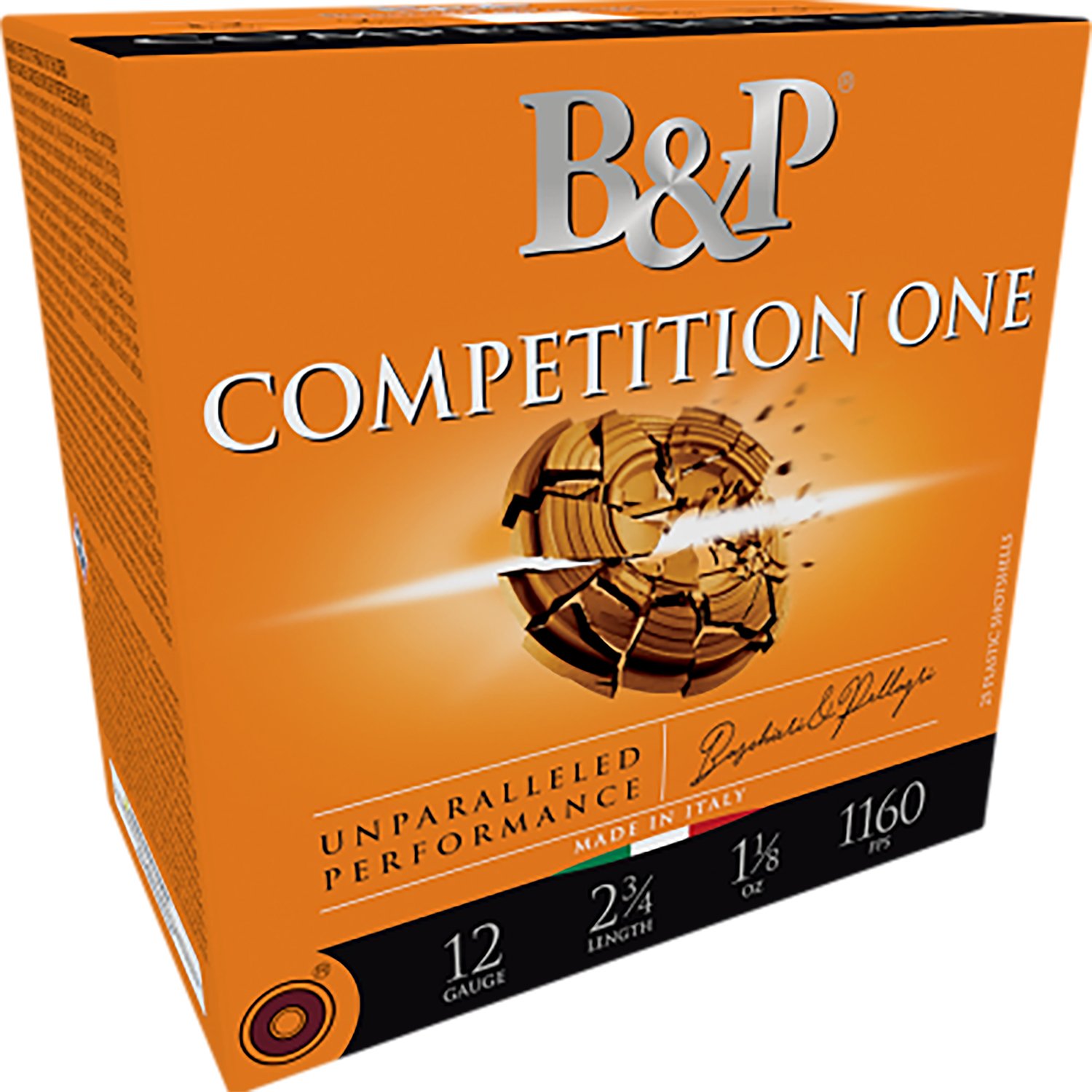 B&p Ammunition 12B18CP7 Competition One 12Gauge 2.75" 1 1/8oz 7.5Shot... - Baschieri & Pellagri - 12 Gauge
