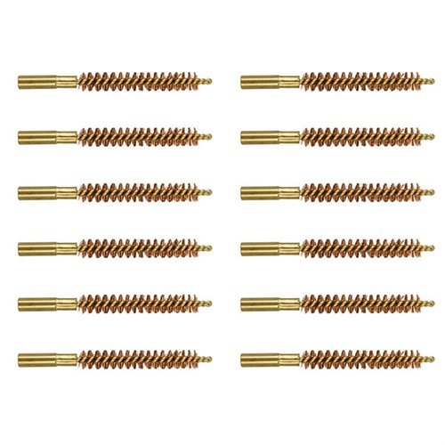 Brownells Special Line Dewey Brush Bronze 8MM Rifle 12 Pack - Brownells - 8 MM