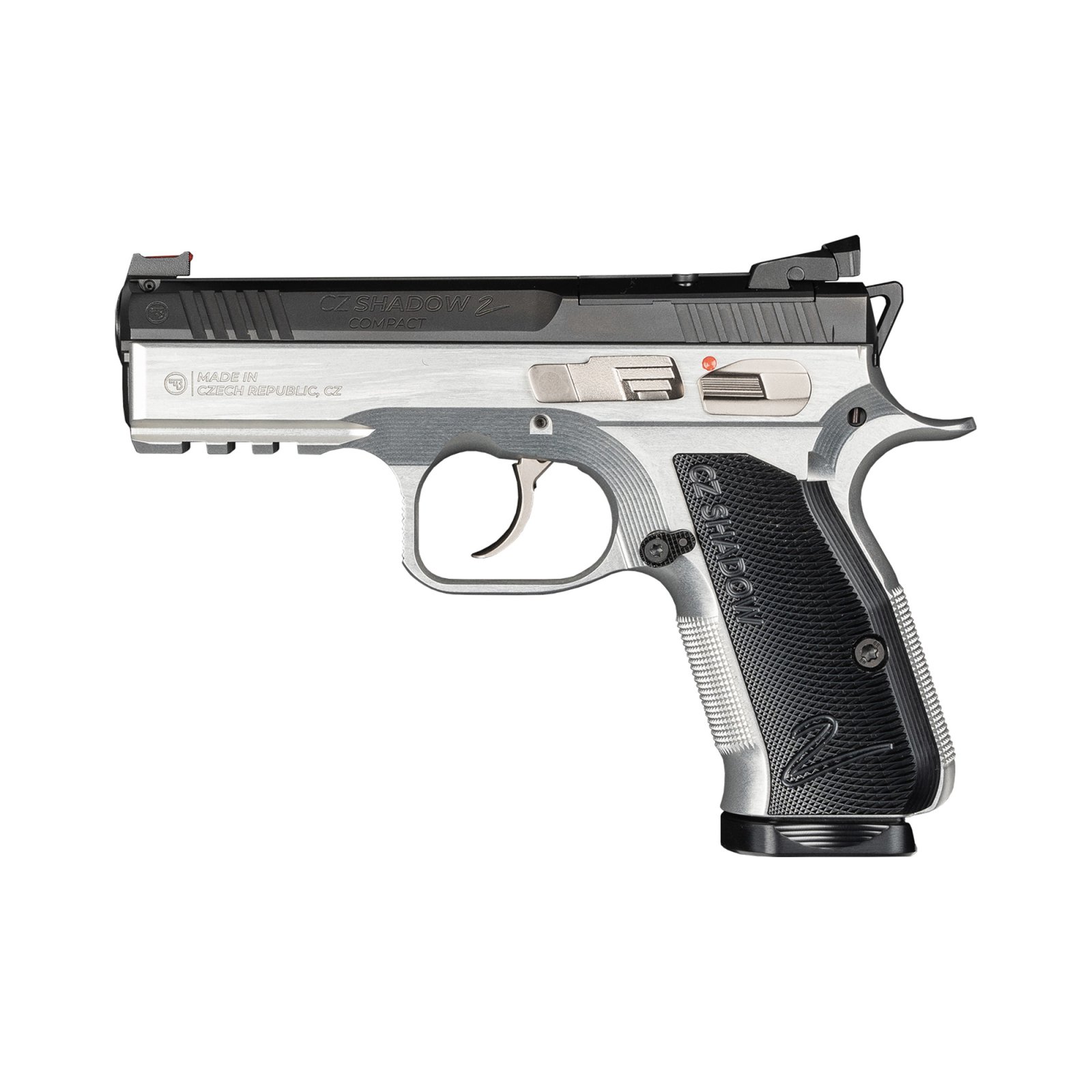 CZ Shadow 2 Optic Ready Pistol 9mm 4 in. Two-Tone Annodized/Nitride Slide 15 rd.