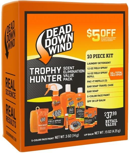 DEAD 2085 Odor Elimination Kit 10pc Field Spray Face Paint Soap