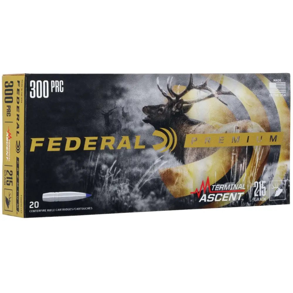Federal P300PRCTA3 Premium 300PRC 210gr Terminal Ascent 20/Box - Federal Premium Ammunition - TERMINAL ASCENT