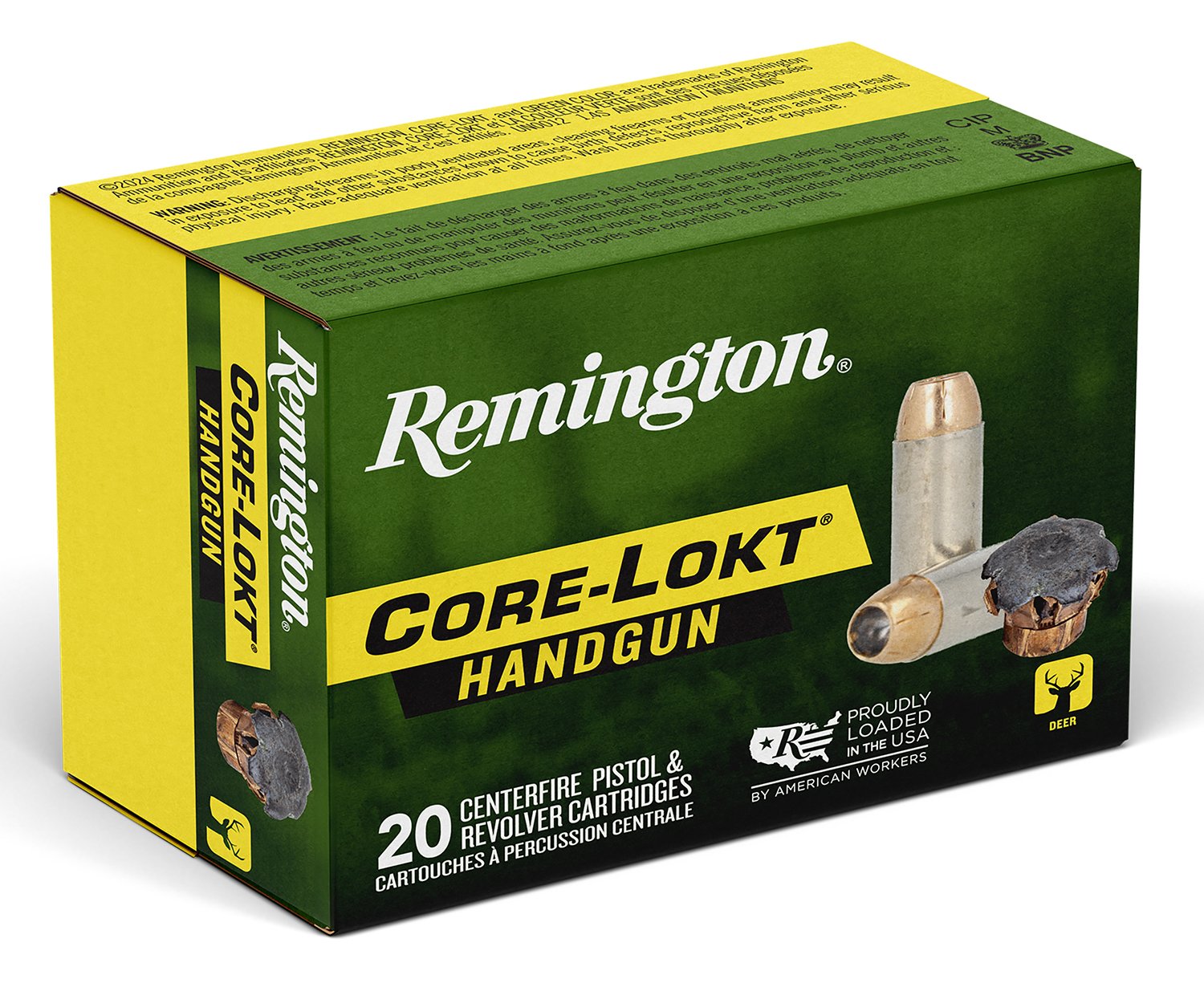 REM 20272 RHH45C1 45C 237GR CORE-LOKT JHP - Remington Arms Company, LLC - JACKETED HOLLOW POINT
