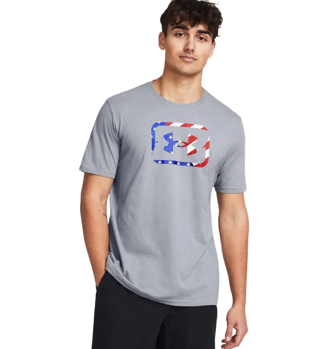 Buy Under Armour Men's Freedom Hook T-Shirt Graphic Cotton Blend online