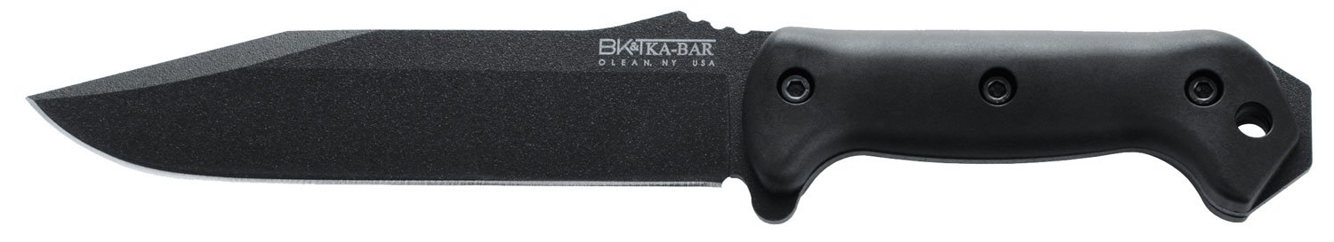 Ka-Bar BK7 Becker Combat Utility Knife 7" 1095 Cro-Van Blade, Sheath
