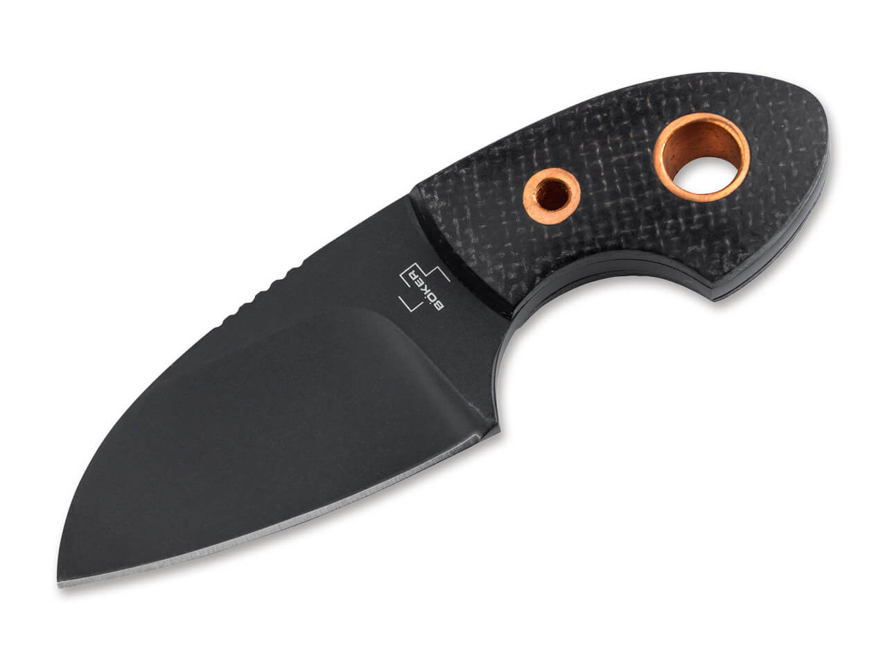 Buy Boker Plus Gnome Black Fixed Blade Knife Compact online
