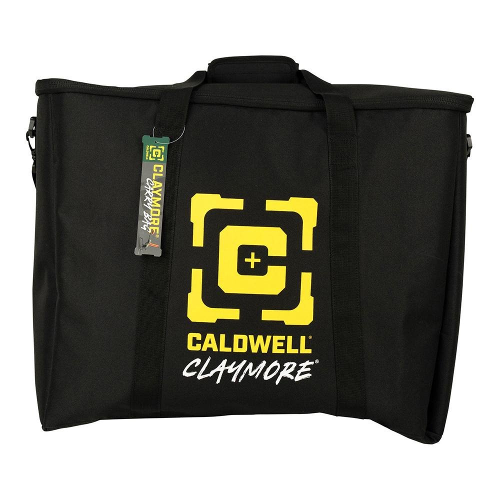 Caldwell 1204844 Claymore Carry Bag Black/Yellow Nylon with Strap