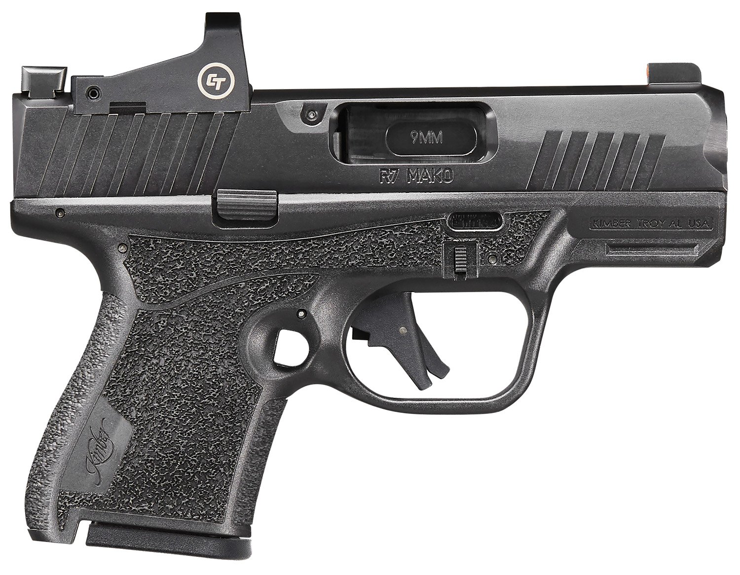 Kimber R7 Mako 3800026 9mm Optic Bundle CT-1500 Tritium Sights 13RD