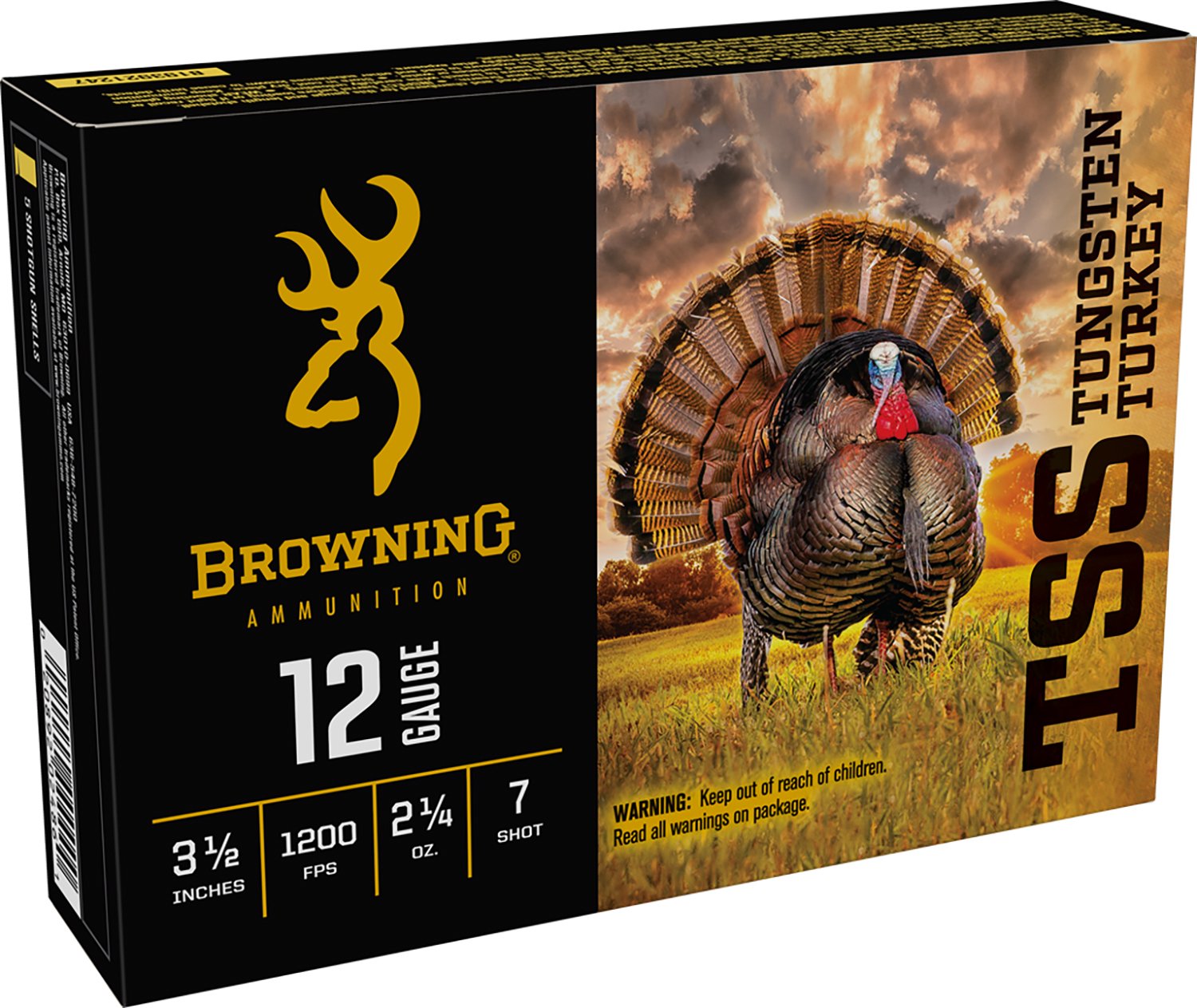 Browning TSS Turkey 12 Gauge 3.5" 2-1/4 oz 7 Shot Ammo - Browning - 12 Gauge
