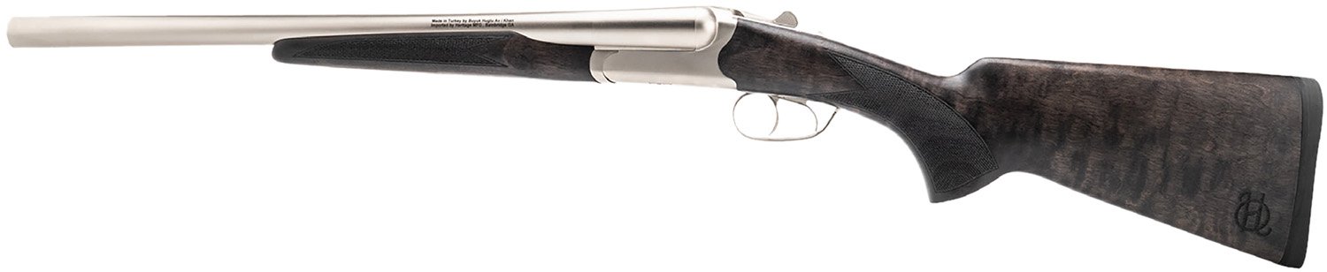 Heritage BL1218NI Badlander 12GA 18.5" Nickel SxS, Walnut Stock, 2rd