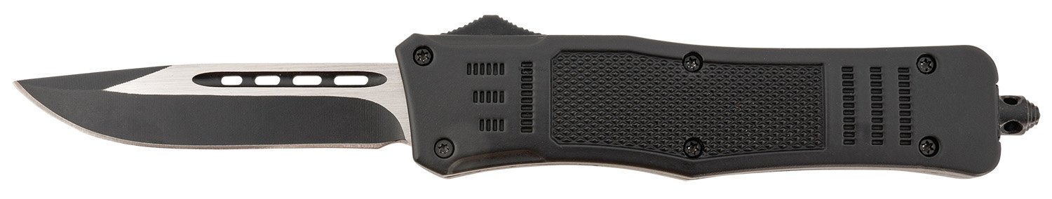 Steel River Knives T618BDP Spartan Medium 3.25" Drop Point Plain Black-... - SRK - DROP POINT