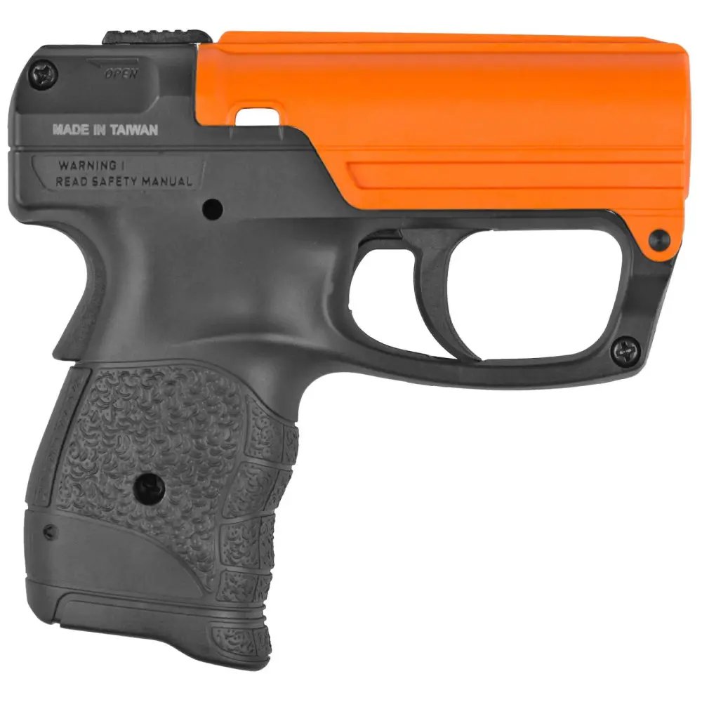 Sabre Aim Fire Pepper Gel Pistol Grip Black 15ft Range 13 Bursts