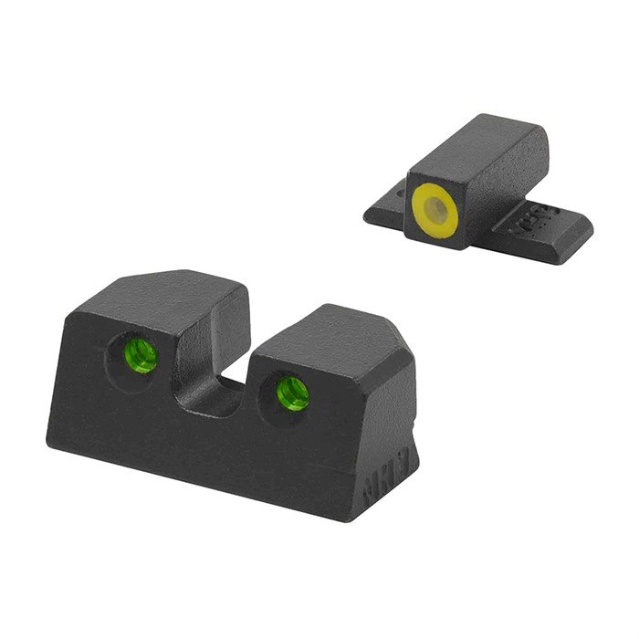Meprolight 0401103121 Hyper-Bright Yellow/Green Sights for Sig P-Frames