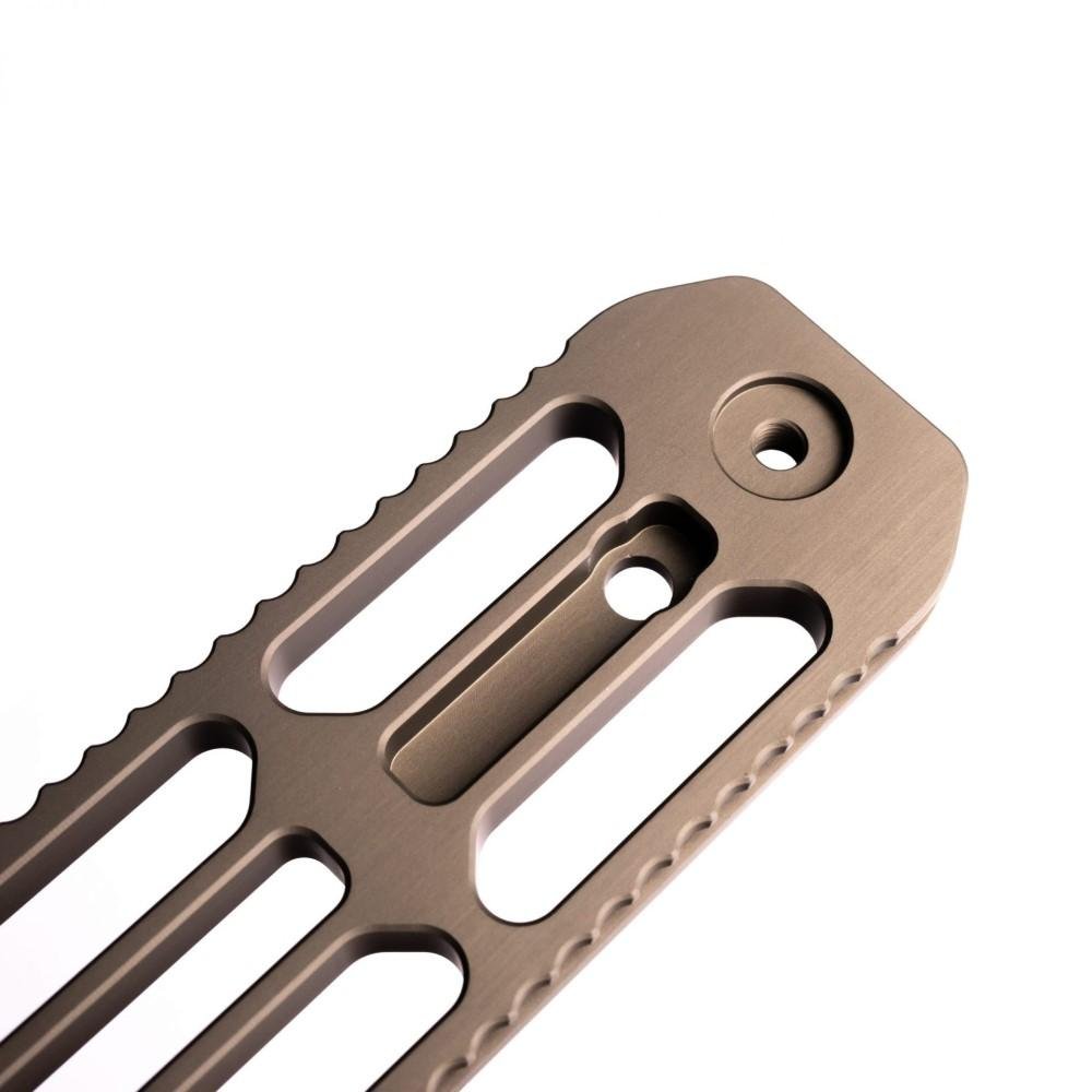 Area 419 419-ALK-MLOK6-FDE Arcalock 6" MLOK Dovetail Rail FDE Aluminum - Area 419