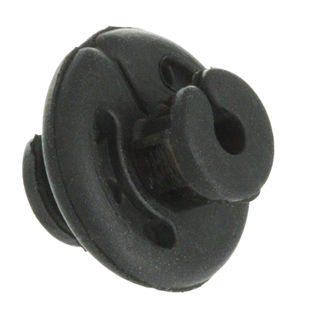 October Mountain 1601158 Quick Crimp Kisser Button Black 100pk 9/16" 18gr