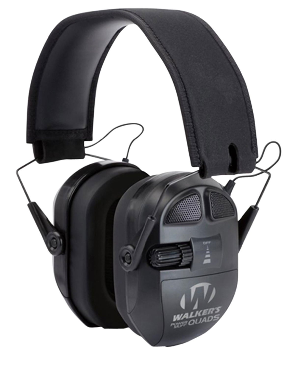 Walkers Ultimate Power Muff Quads Black 26dB