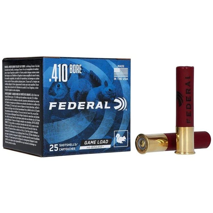 Federal GAME LOAD UPLAND HB 410 BORE 2-1/2" 1/2OZ #6 SHOT 250/CASE - Federal Premium Ammunition