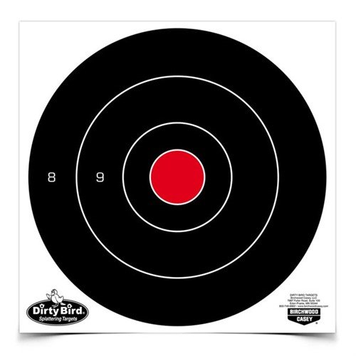 Birchwood CASEY DIRTY BIRD 8" BULL'S-EYE TARGET 200 SHEET PACK