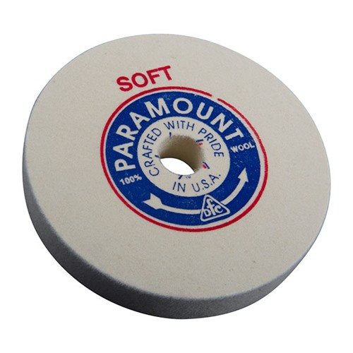 BACON FELT COMPANY 6" SOFT FELT POLISHING WHEEL 1" ARBOR