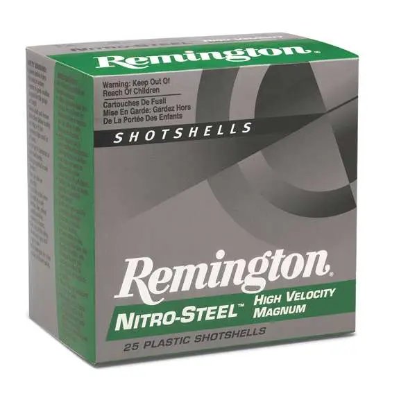 Remington Nitro-Steel 12 Gauge 3 in 1 1/4 oz #2 Shot 1450 fps 25 Rounds