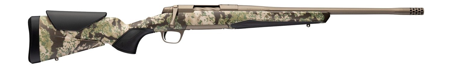 Browning X-BOLT 2 SPEED 7MM PRC 3+1 20 Free Floating/ Fluted/ Cerakote Smoked Bronze  - Browning - 7mm PRC