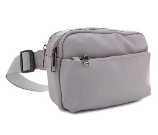 Jessie & James Waimea Concealed Carry Fanny Pack Gray 5.5H x 8.25W x 2D - JESSIE_JAMES