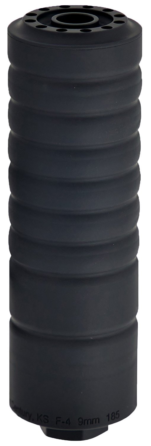 F-4 F4-1/2-28 9mm PCC Suppressor, Titanium, 1.50", 4.5oz, Direct-Thread - AB - 9MM