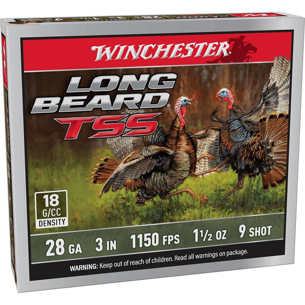 Winchester AMMO Long Beard TSS 28ga 3in #9 5rd Shotgun Shells (LBTSS2839)
