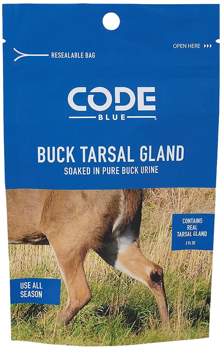 Code Blue OA1424 Buck Tarsal Gland Scent 4 oz - Code Blue - DEER