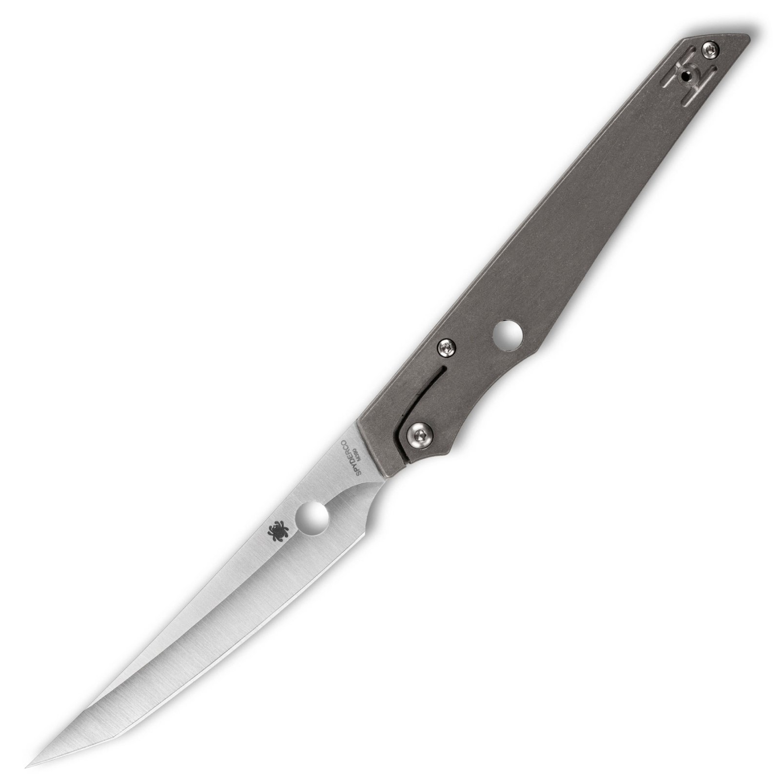 Spyderco Cobol Folding Knife 3.63in Tanto Blade Bohler M390 Satin - Spyderco
