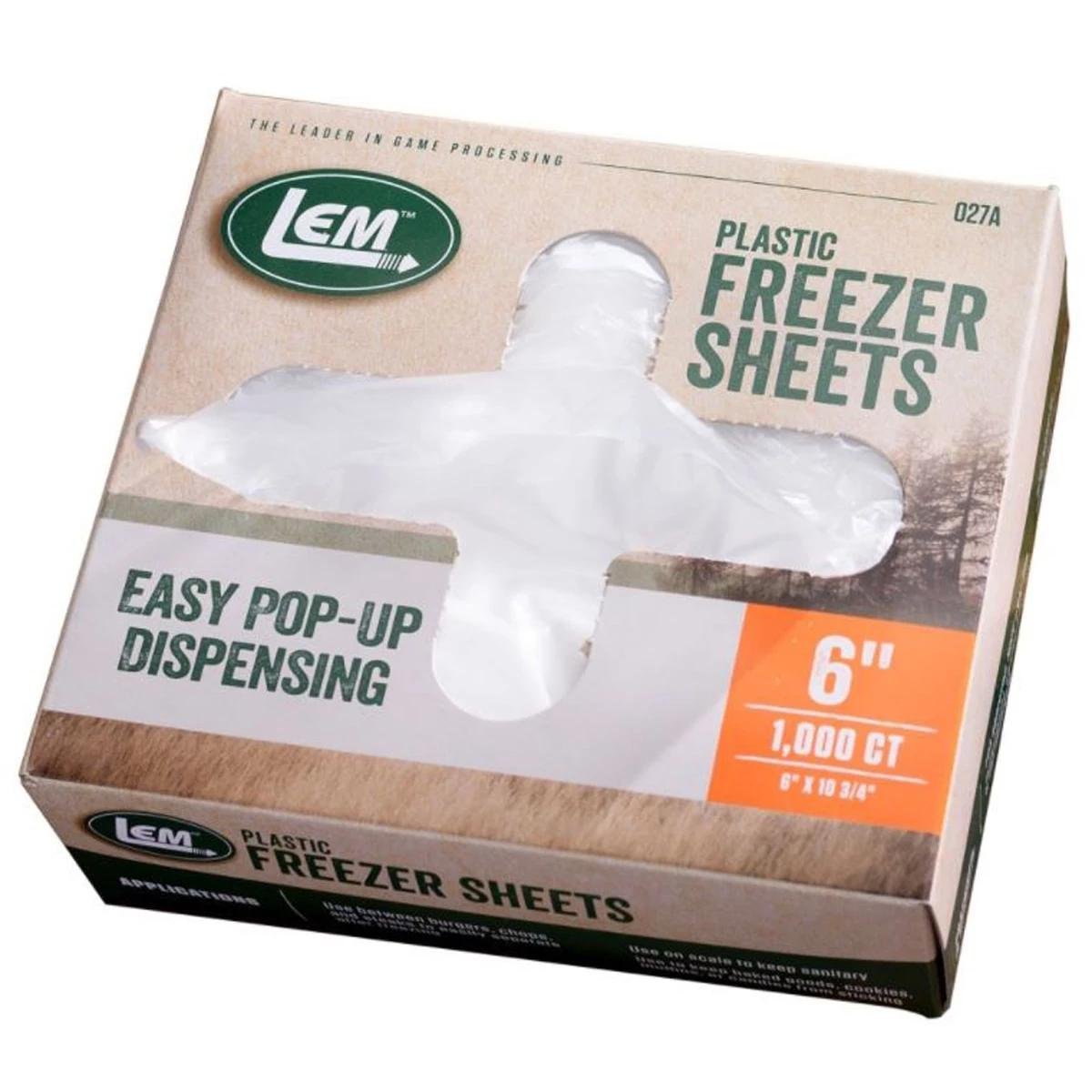 Buy LEM Products 6 x 10 3/4 Freezer Sheets 1000/ct online