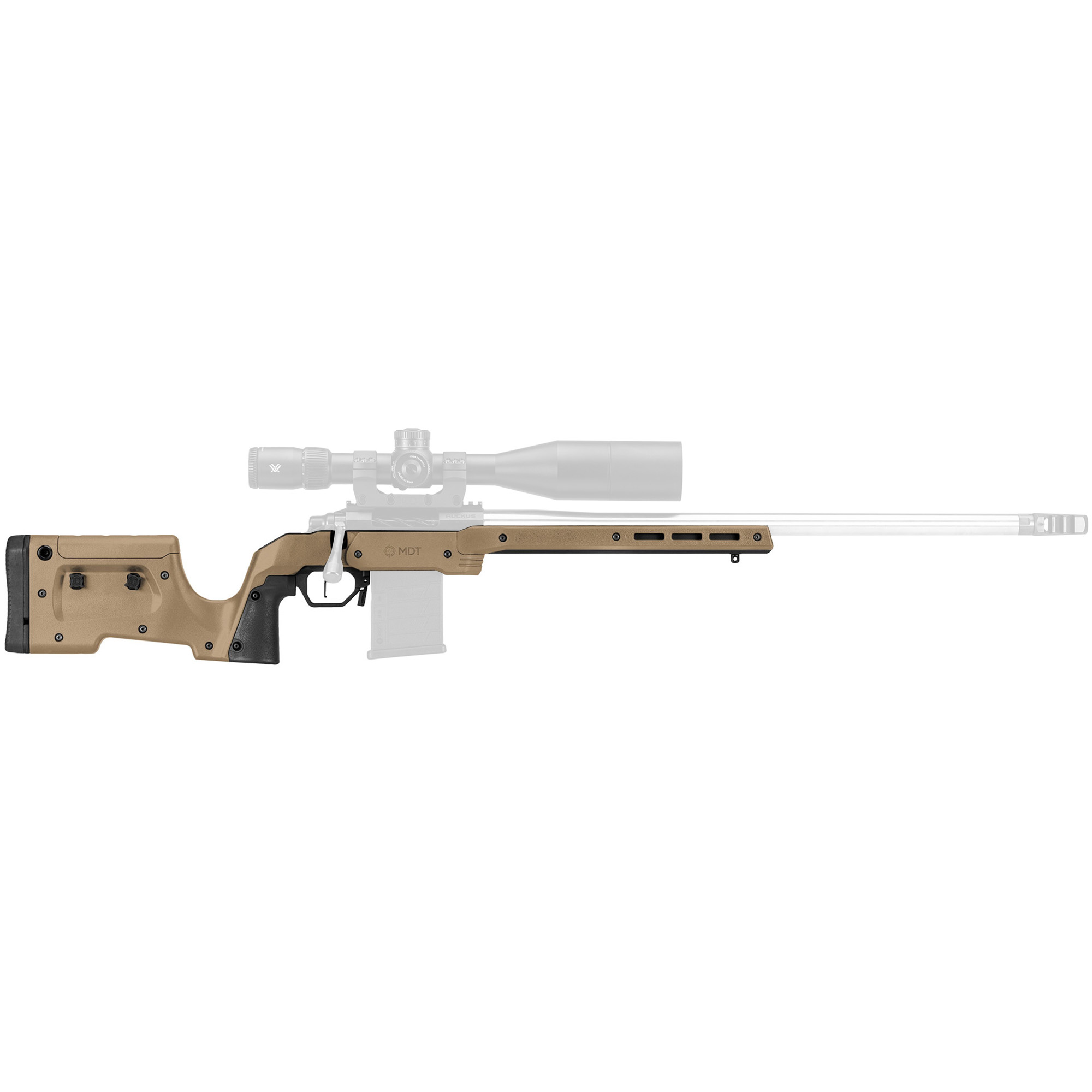 MDT XRS Rifle Chassis Matte Finish Flat Dark Earth Fits Savage Short