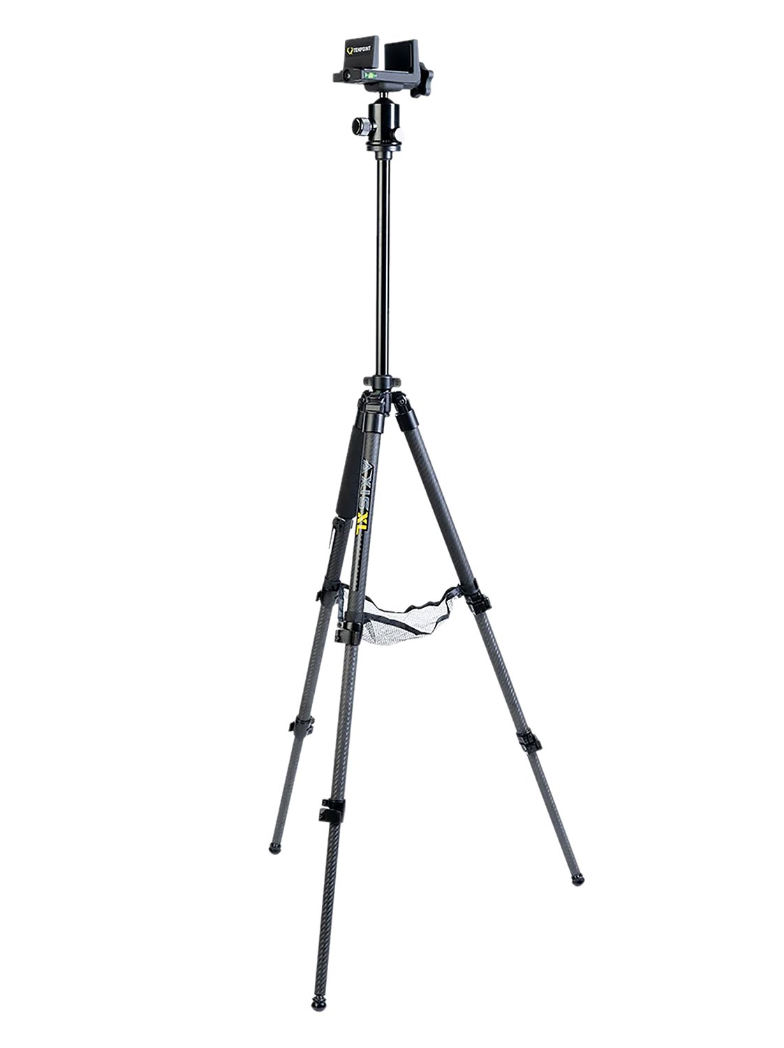 Tenpoint HCA038CXL Axis XL Carbon Tripod, 58" Adjustable, 4.8 lbs, Black - TenPoint