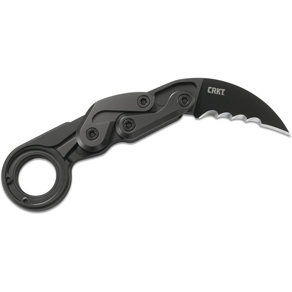 CRKT 4040V Provoke 2.4" Karambit, TiNi, Veff Serrations, Kinematic Action - Columbia River Knife & Tool - HAWKBILL