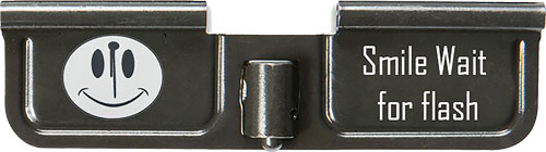 Battle Arms BALSDCSMILE Laser Engraved AR-15 Dust Cover - Smile Wait