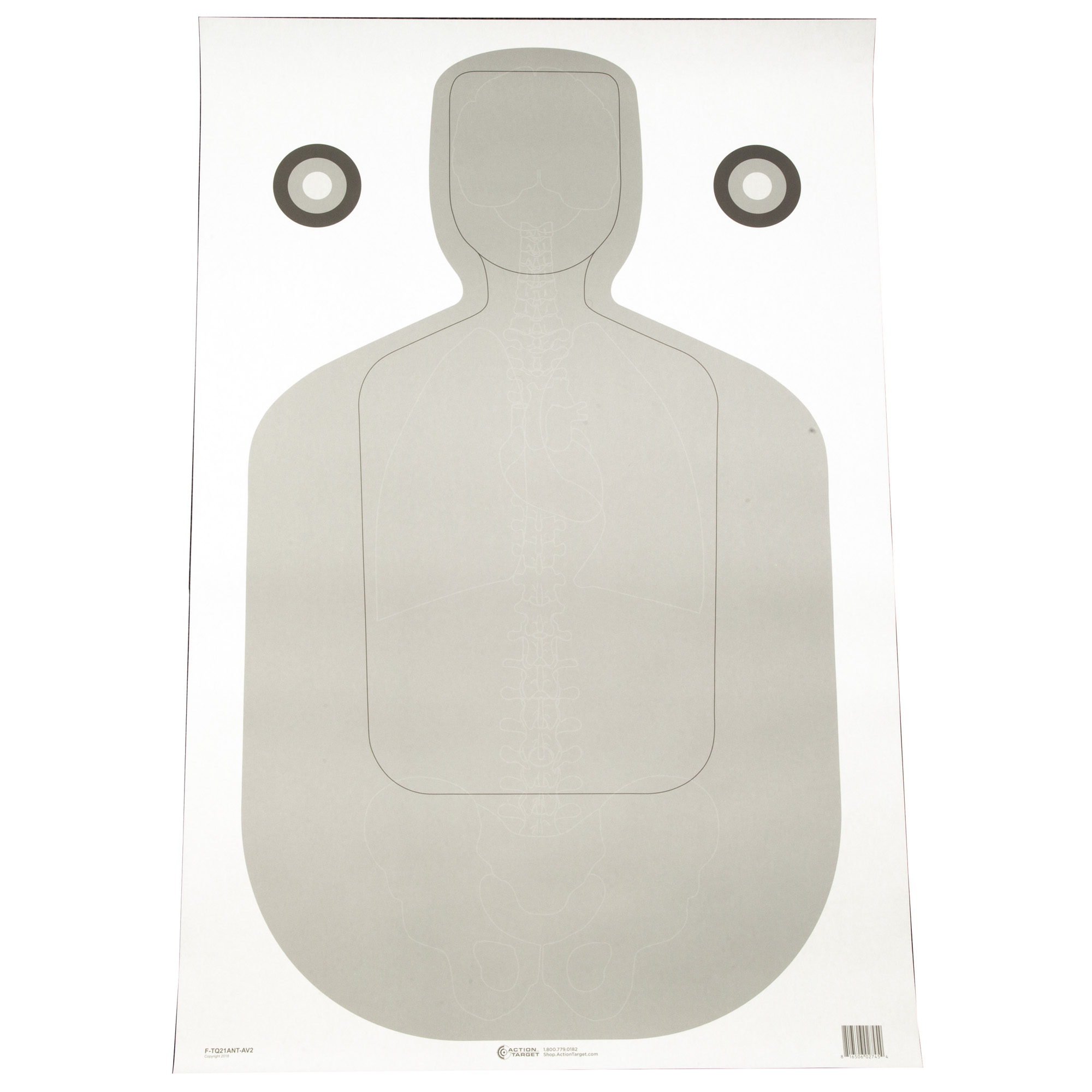 Action TGT QUAL Anatomy Grey 100Pk F-TQ21ANT-AV2-1