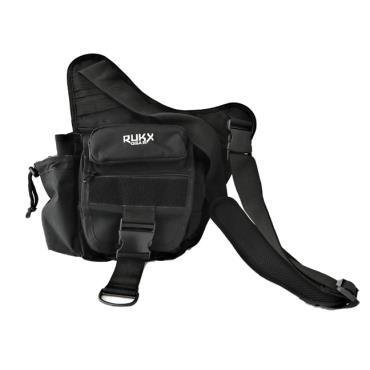 Buy Rukx Gear ATICTSBB Single Strap Sling Bag Black 600D Polyester online