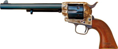 Cimarron CA514C00M00 U.S. Cavalry 45LC 7.5" Charcoal Blued Finish