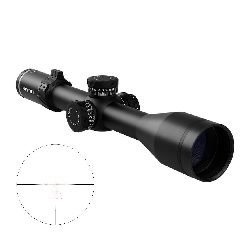 Riton Optics 7 Conquer 4-32x56 Rifle Scope 34mm Tube Matte Black - Riton Optics - 56MM