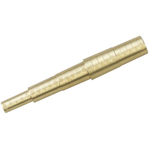 Galazan Brass Choke Gauge Universal Shotgun Accessory 12 16 20 28 .410 Bore - GALAZAN