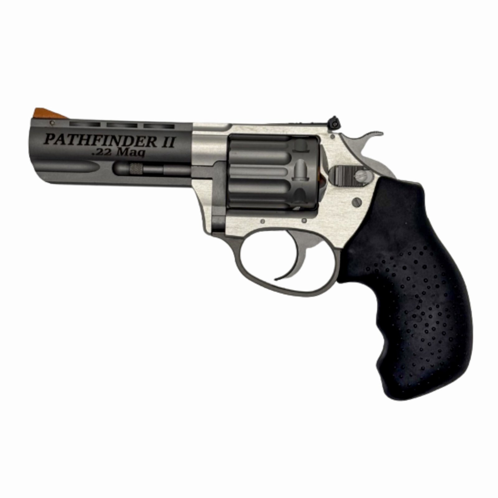 CHARTER ARMS PATHERFINDER II 22 MAG 3.5IN BARREL 8RD ANODIZED/STAINLESS STEEL ALUM FRAME STANDARD HAMMER COMPACT GRIP 72335 - CHARTER ARMS