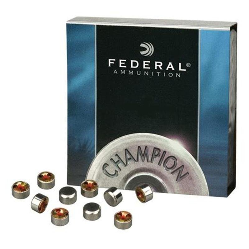 Federal 100 Champion Small Pistol Multi-Caliber Handgun - Federal Premium Ammunition - BRASS